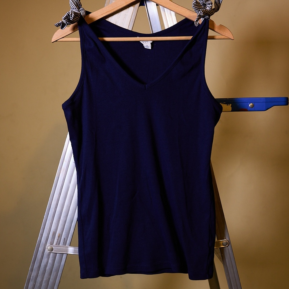 Crown & Ivy Deep Blue Tank Top